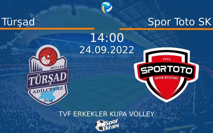 24 Eylül 2022 Türşad vs Spor Toto SK maçı Hangi Kanalda Saat Kaçta Yayınlanacak? 24 Eylül 2022 Türşad vs Spor Toto SK maçı Hangi Kanalda Saat Kaçta Yayınlanacak?