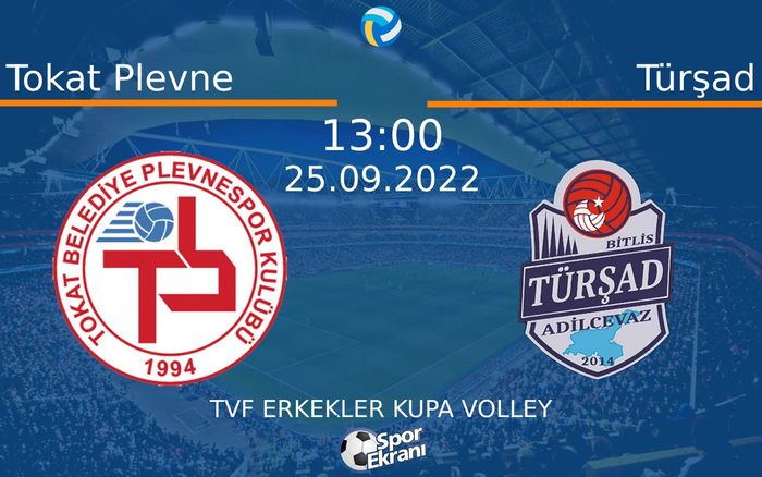 25 Eylül 2022 Tokat Plevne vs Türşad maçı Hangi Kanalda Saat Kaçta Yayınlanacak? 25 Eylül 2022 Tokat Plevne vs Türşad maçı Hangi Kanalda Saat Kaçta Yayınlanacak?