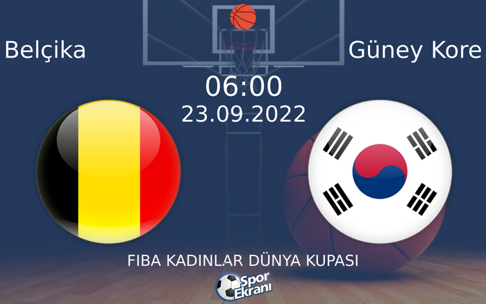 23 Eylül 2022 Belçika vs Güney Kore maçı Hangi Kanalda Saat Kaçta Yayınlanacak? 23 Eylül 2022 Belçika vs Güney Kore maçı Hangi Kanalda Saat Kaçta Yayınlanacak?
