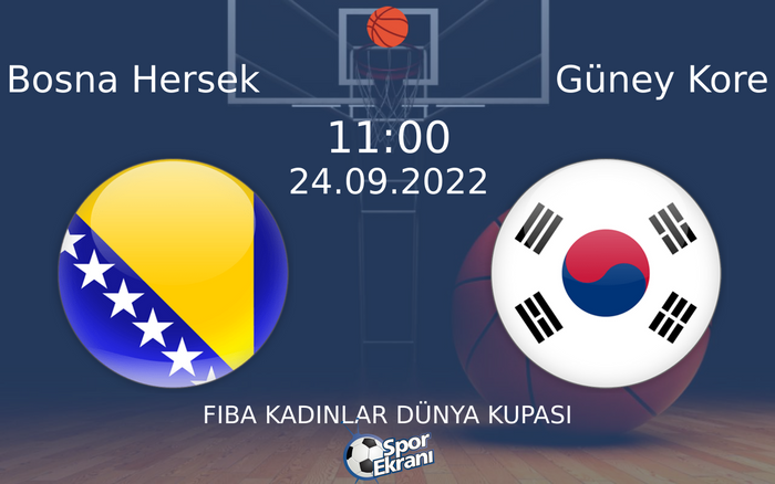24 Eylül 2022 Bosna Hersek vs Güney Kore maçı Hangi Kanalda Saat Kaçta Yayınlanacak? 24 Eylül 2022 Bosna Hersek vs Güney Kore maçı Hangi Kanalda Saat Kaçta Yayınlanacak?