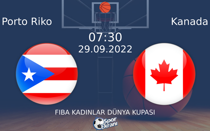 29 Eylül 2022 Porto Riko vs Kanada maçı Hangi Kanalda Saat Kaçta Yayınlanacak? 29 Eylül 2022 Porto Riko vs Kanada maçı Hangi Kanalda Saat Kaçta Yayınlanacak?