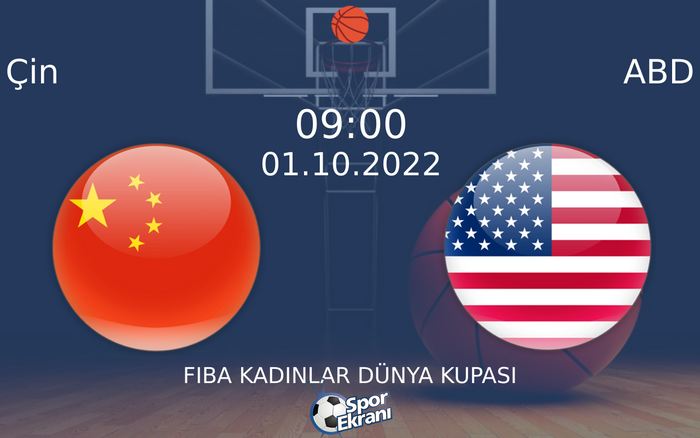 01 Ekim 2022 Çin vs ABD maçı Hangi Kanalda Saat Kaçta Yayınlanacak? 01 Ekim 2022 Çin vs ABD maçı Hangi Kanalda Saat Kaçta Yayınlanacak?