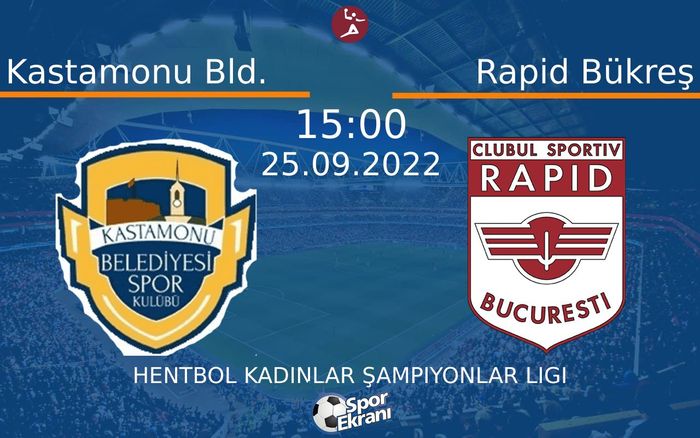 25 Eylül 2022 Kastamonu Bld. vs Rapid Bükreş maçı Hangi Kanalda Saat Kaçta Yayınlanacak? 25 Eylül 2022 Kastamonu Bld. vs Rapid Bükreş maçı Hangi Kanalda Saat Kaçta Yayınlanacak?