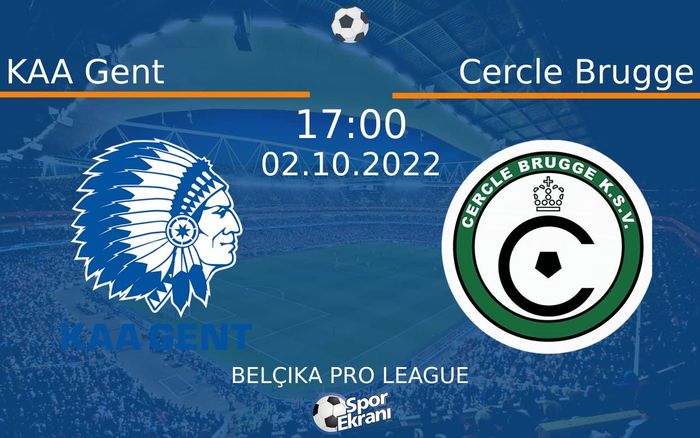 02 Ekim 2022 KAA Gent vs Cercle Brugge maçı Hangi Kanalda Saat Kaçta Yayınlanacak? 02 Ekim 2022 KAA Gent vs Cercle Brugge maçı Hangi Kanalda Saat Kaçta Yayınlanacak?