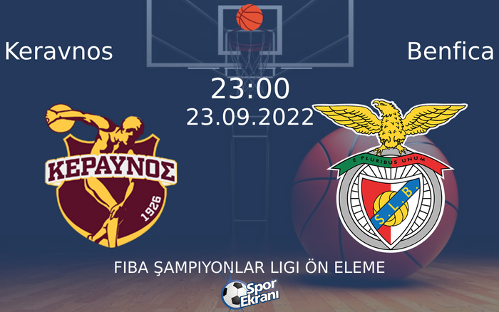 23 Eylül 2022 Keravnos vs Benfica maçı Hangi Kanalda Saat Kaçta Yayınlanacak? 23 Eylül 2022 Keravnos vs Benfica maçı Hangi Kanalda Saat Kaçta Yayınlanacak?