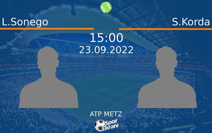 23 Eylül 2022 L.Sonego vs S.Korda maçı Hangi Kanalda Saat Kaçta Yayınlanacak? 23 Eylül 2022 L.Sonego vs S.Korda maçı Hangi Kanalda Saat Kaçta Yayınlanacak?