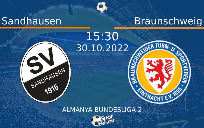 30 Ekim 2022 Sandhausen vs Braunschweig maçı Hangi Kanalda Saat Kaçta Yayınlanacak?