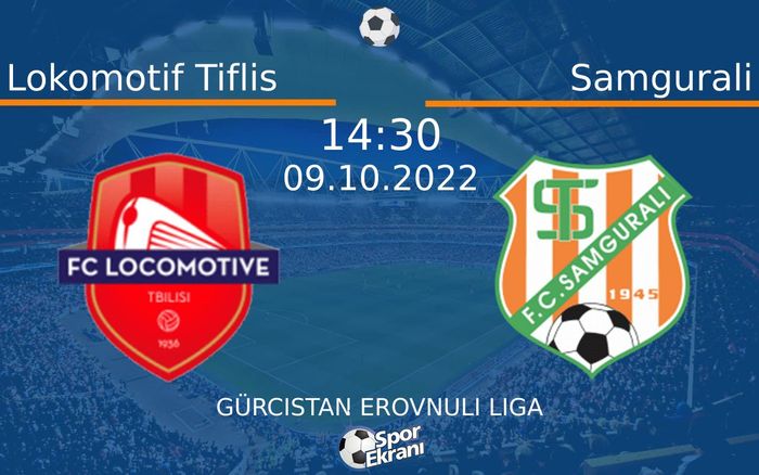 09 Ekim 2022 Lokomotif Tiflis vs Samgurali maçı Hangi Kanalda Saat Kaçta Yayınlanacak? 09 Ekim 2022 Lokomotif Tiflis vs Samgurali maçı Hangi Kanalda Saat Kaçta Yayınlanacak?