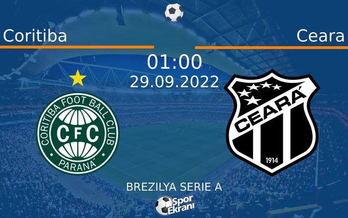 29 Eylül 2022 Coritiba vs Ceara maçı Hangi Kanalda Saat Kaçta Yayınlanacak? 29 Eylül 2022 Coritiba vs Ceara maçı Hangi Kanalda Saat Kaçta Yayınlanacak?