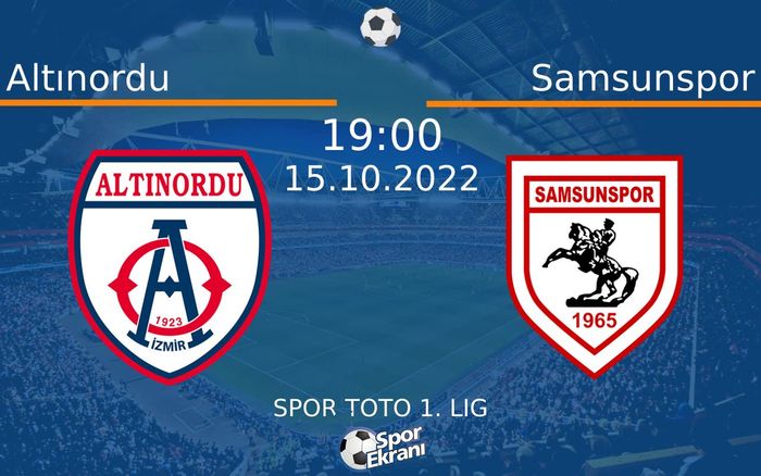 15 Ekim 2022 Altınordu vs Samsunspor maçı Hangi Kanalda Saat Kaçta Yayınlanacak? 15 Ekim 2022 Altınordu vs Samsunspor maçı Hangi Kanalda Saat Kaçta Yayınlanacak?