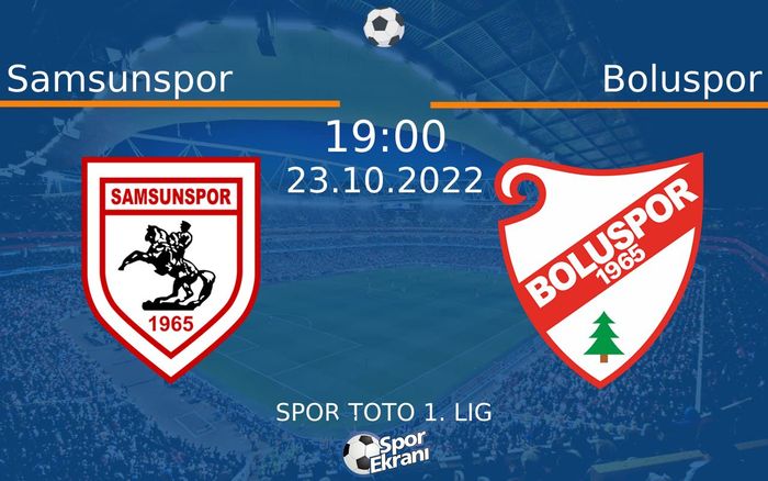 23 Ekim 2022 Samsunspor vs Boluspor maçı Hangi Kanalda Saat Kaçta Yayınlanacak? 23 Ekim 2022 Samsunspor vs Boluspor maçı Hangi Kanalda Saat Kaçta Yayınlanacak?