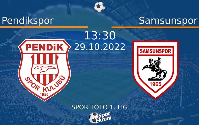 29 Ekim 2022 Pendikspor vs Samsunspor maçı Hangi Kanalda Saat Kaçta Yayınlanacak? 29 Ekim 2022 Pendikspor vs Samsunspor maçı Hangi Kanalda Saat Kaçta Yayınlanacak?