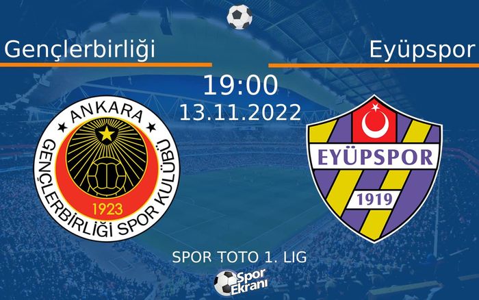 13 Kasım 2022 Gençlerbirliği vs Eyüpspor maçı Hangi Kanalda Saat Kaçta Yayınlanacak? 13 Kasım 2022 Gençlerbirliği vs Eyüpspor maçı Hangi Kanalda Saat Kaçta Yayınlanacak?