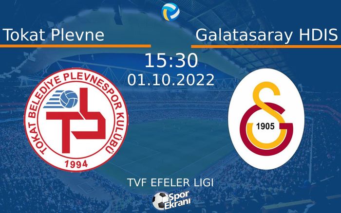 01 Ekim 2022 Tokat Plevne vs Galatasaray HDIS maçı Hangi Kanalda Saat Kaçta Yayınlanacak? 01 Ekim 2022 Tokat Plevne vs Galatasaray HDIS maçı Hangi Kanalda Saat Kaçta Yayınlanacak?