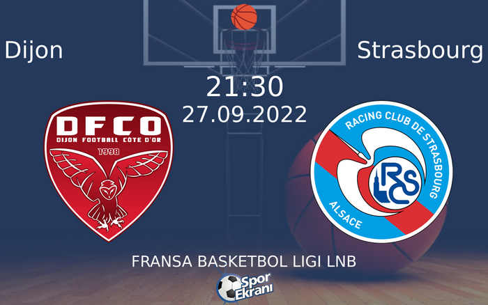 27 Eylül 2022 Dijon vs Strasbourg maçı Hangi Kanalda Saat Kaçta Yayınlanacak? 27 Eylül 2022 Dijon vs Strasbourg maçı Hangi Kanalda Saat Kaçta Yayınlanacak?