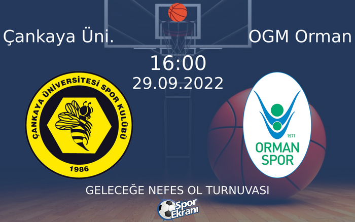29 Eylül 2022 Çankaya Üni. vs OGM Orman maçı Hangi Kanalda Saat Kaçta Yayınlanacak? 29 Eylül 2022 Çankaya Üni. vs OGM Orman maçı Hangi Kanalda Saat Kaçta Yayınlanacak?