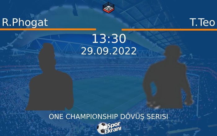 29 Eylül 2022 R.Phogat vs T.Teo maçı Hangi Kanalda Saat Kaçta Yayınlanacak? 29 Eylül 2022 R.Phogat vs T.Teo maçı Hangi Kanalda Saat Kaçta Yayınlanacak?