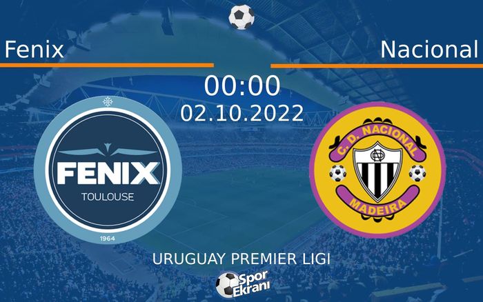 02 Ekim 2022 Fenix vs Nacional maçı Hangi Kanalda Saat Kaçta Yayınlanacak? 02 Ekim 2022 Fenix vs Nacional maçı Hangi Kanalda Saat Kaçta Yayınlanacak?