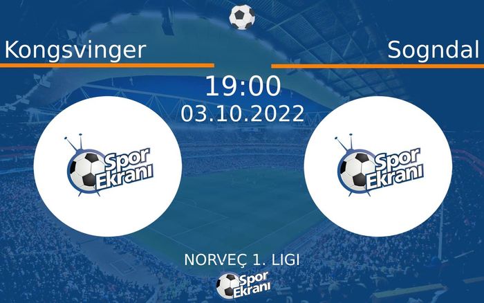 03 Ekim 2022 Kongsvinger vs Sogndal maçı Hangi Kanalda Saat Kaçta Yayınlanacak? 03 Ekim 2022 Kongsvinger vs Sogndal maçı Hangi Kanalda Saat Kaçta Yayınlanacak?