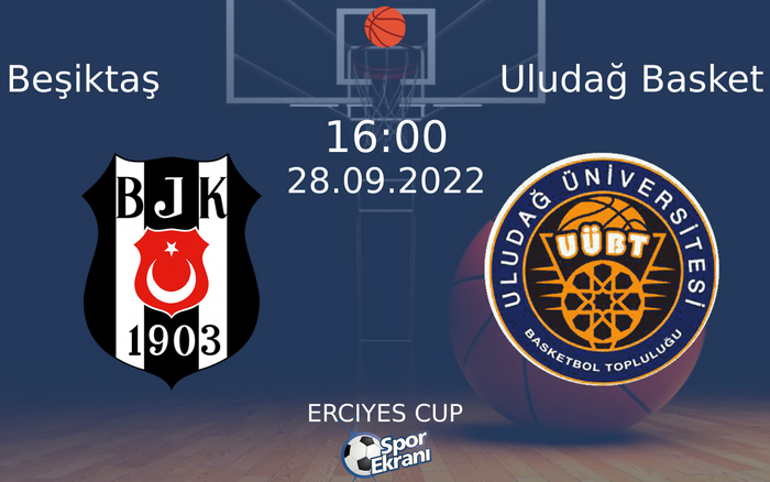 28 Eylül 2022 Beşiktaş vs Uludağ Basket maçı Hangi Kanalda Saat Kaçta Yayınlanacak? 28 Eylül 2022 Beşiktaş vs Uludağ Basket maçı Hangi Kanalda Saat Kaçta Yayınlanacak?