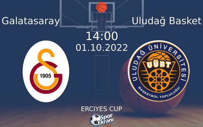 01 Ekim 2022 Galatasaray vs Uludağ Basket maçı Hangi Kanalda Saat Kaçta Yayınlanacak? 01 Ekim 2022 Galatasaray vs Uludağ Basket maçı Hangi Kanalda Saat Kaçta Yayınlanacak?