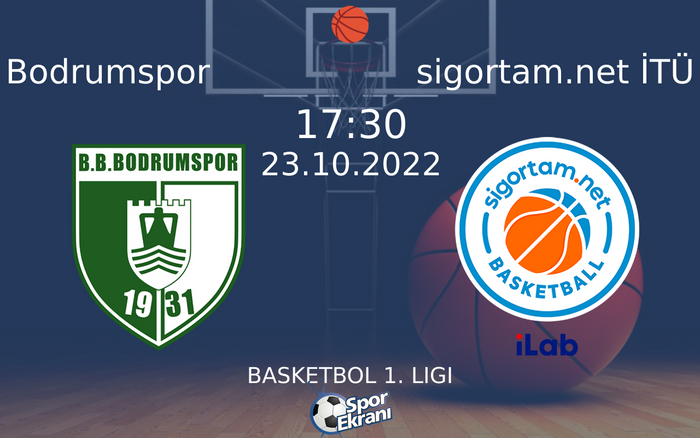 23 Ekim 2022 Bodrumspor vs sigortam.net İTÜ maçı Hangi Kanalda Saat Kaçta Yayınlanacak? 23 Ekim 2022 Bodrumspor vs sigortam.net İTÜ maçı Hangi Kanalda Saat Kaçta Yayınlanacak?