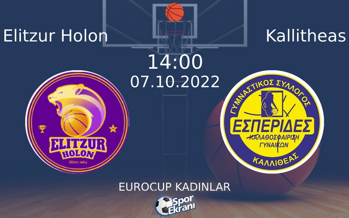 07 Ekim 2022 Elitzur Holon vs Kallitheas maçı Hangi Kanalda Saat Kaçta Yayınlanacak? 07 Ekim 2022 Elitzur Holon vs Kallitheas maçı Hangi Kanalda Saat Kaçta Yayınlanacak?