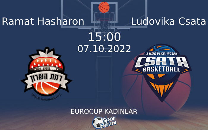07 Ekim 2022 Ramat Hasharon vs Ludovika Csata maçı Hangi Kanalda Saat Kaçta Yayınlanacak? 07 Ekim 2022 Ramat Hasharon vs Ludovika Csata maçı Hangi Kanalda Saat Kaçta Yayınlanacak?