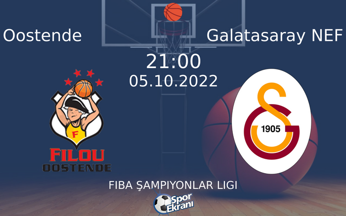 05 Ekim 2022 Oostende vs Galatasaray NEF maçı Hangi Kanalda Saat Kaçta Yayınlanacak? 05 Ekim 2022 Oostende vs Galatasaray NEF maçı Hangi Kanalda Saat Kaçta Yayınlanacak?