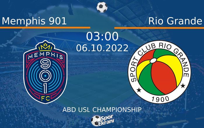 06 Ekim 2022 Memphis 901 vs Rio Grande maçı Hangi Kanalda Saat Kaçta Yayınlanacak? 06 Ekim 2022 Memphis 901 vs Rio Grande maçı Hangi Kanalda Saat Kaçta Yayınlanacak?