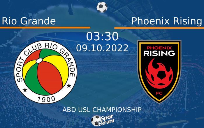 09 Ekim 2022 Rio Grande vs Phoenix Rising maçı Hangi Kanalda Saat Kaçta Yayınlanacak? 09 Ekim 2022 Rio Grande vs Phoenix Rising maçı Hangi Kanalda Saat Kaçta Yayınlanacak?