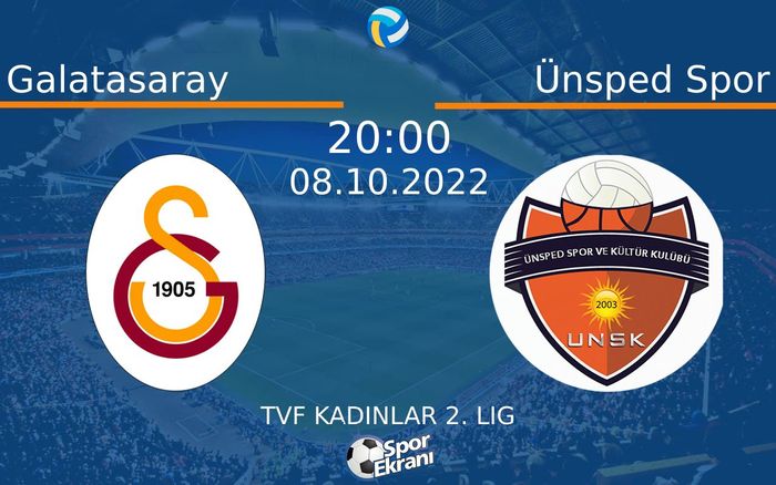 08 Ekim 2022 Galatasaray vs Ünsped Spor maçı Hangi Kanalda Saat Kaçta Yayınlanacak? 08 Ekim 2022 Galatasaray vs Ünsped Spor maçı Hangi Kanalda Saat Kaçta Yayınlanacak?
