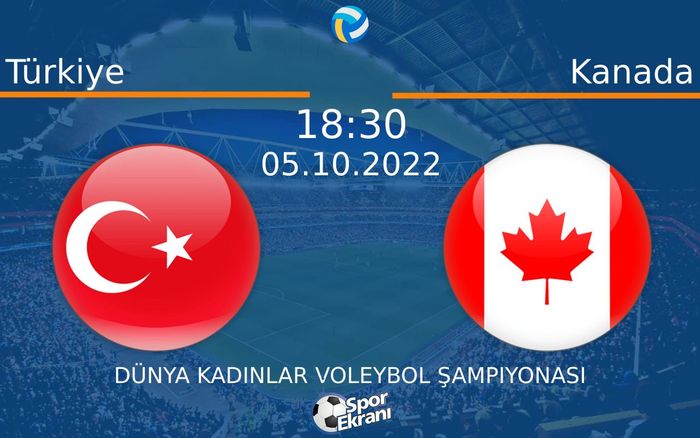 05 Ekim 2022 Türkiye vs Kanada maçı Hangi Kanalda Saat Kaçta Yayınlanacak? 05 Ekim 2022 Türkiye vs Kanada maçı Hangi Kanalda Saat Kaçta Yayınlanacak?