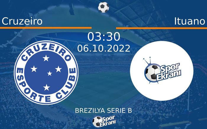 06 Ekim 2022 Cruzeiro vs Ituano maçı Hangi Kanalda Saat Kaçta Yayınlanacak? 06 Ekim 2022 Cruzeiro vs Ituano maçı Hangi Kanalda Saat Kaçta Yayınlanacak?