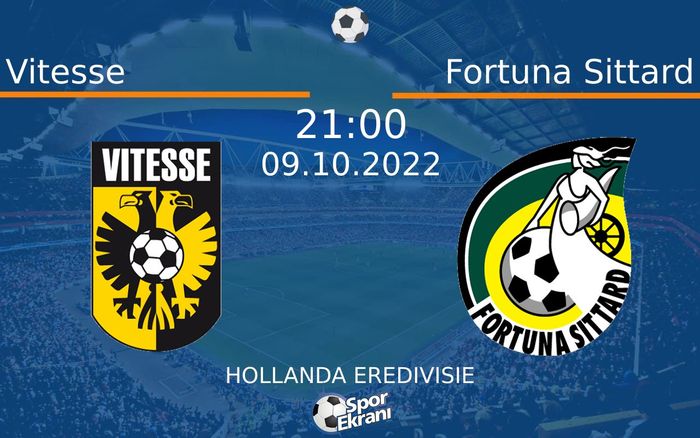 09 Ekim 2022 Vitesse vs Fortuna Sittard maçı Hangi Kanalda Saat Kaçta Yayınlanacak? 09 Ekim 2022 Vitesse vs Fortuna Sittard maçı Hangi Kanalda Saat Kaçta Yayınlanacak?