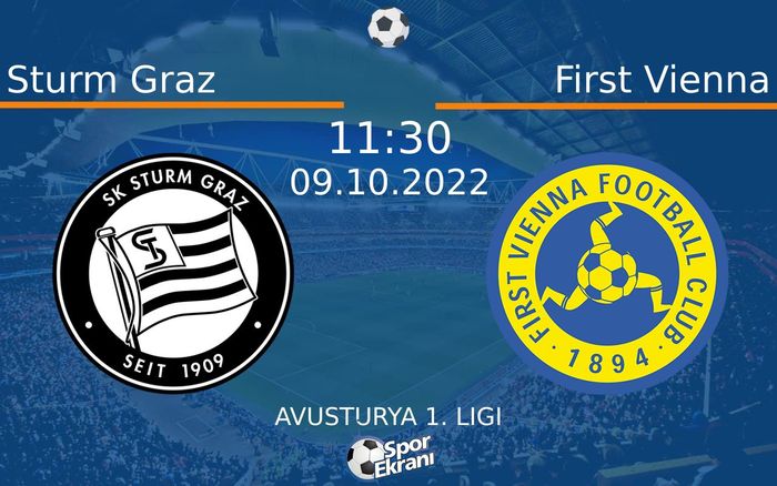 09 Ekim 2022 Sturm Graz vs First Vienna maçı Hangi Kanalda Saat Kaçta Yayınlanacak? 09 Ekim 2022 Sturm Graz vs First Vienna maçı Hangi Kanalda Saat Kaçta Yayınlanacak?