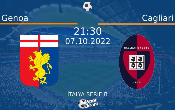 07 Ekim 2022 Genoa vs Cagliari maçı Hangi Kanalda Saat Kaçta Yayınlanacak? 07 Ekim 2022 Genoa vs Cagliari maçı Hangi Kanalda Saat Kaçta Yayınlanacak?