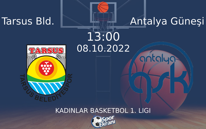 08 Ekim 2022 Tarsus Bld. vs Antalya Güneşi maçı Hangi Kanalda Saat Kaçta Yayınlanacak? 08 Ekim 2022 Tarsus Bld. vs Antalya Güneşi maçı Hangi Kanalda Saat Kaçta Yayınlanacak?
