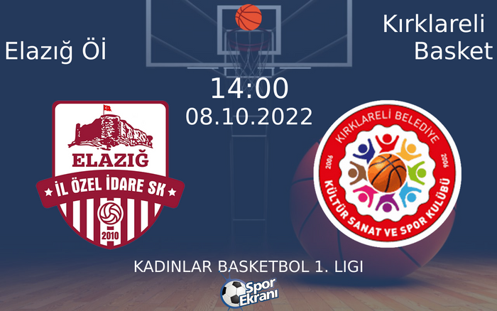 08 Ekim 2022 Elazığ Öİ vs Kırklareli Basket maçı Hangi Kanalda Saat Kaçta Yayınlanacak? 08 Ekim 2022 Elazığ Öİ vs Kırklareli Basket maçı Hangi Kanalda Saat Kaçta Yayınlanacak?