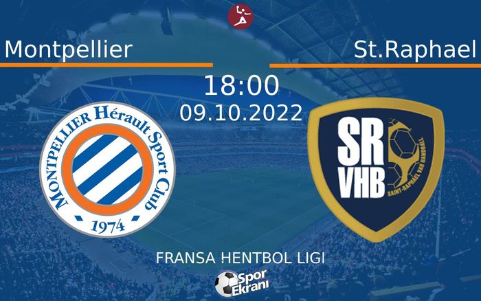 09 Ekim 2022 Montpellier vs St.Raphael maçı Hangi Kanalda Saat Kaçta Yayınlanacak? 09 Ekim 2022 Montpellier vs St.Raphael maçı Hangi Kanalda Saat Kaçta Yayınlanacak?