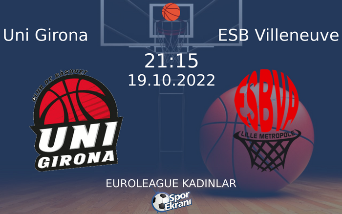 19 Ekim 2022 Uni Girona vs ESB Villeneuve maçı Hangi Kanalda Saat Kaçta Yayınlanacak? 19 Ekim 2022 Uni Girona vs ESB Villeneuve maçı Hangi Kanalda Saat Kaçta Yayınlanacak?
