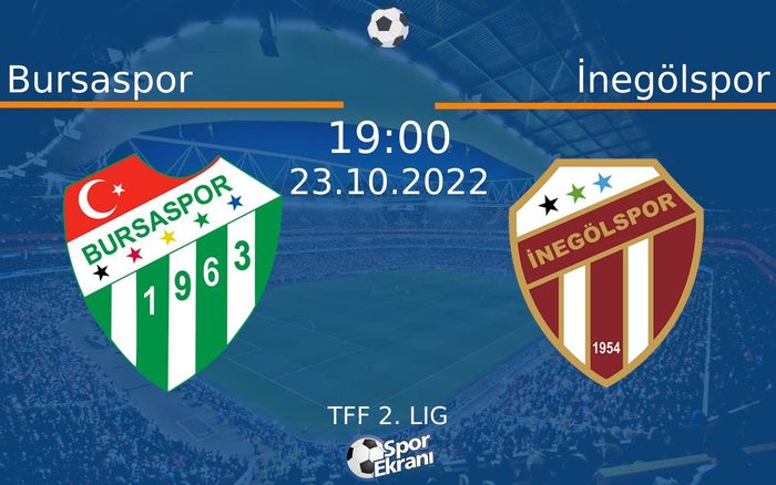 23 Ekim 2022 Bursaspor vs İnegölspor maçı Hangi Kanalda Saat Kaçta Yayınlanacak? 23 Ekim 2022 Bursaspor vs İnegölspor maçı Hangi Kanalda Saat Kaçta Yayınlanacak?