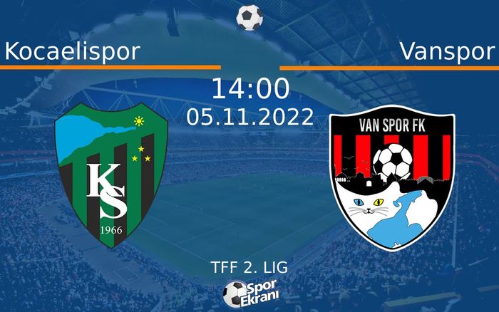 05 Kasım 2022 Kocaelispor vs Vanspor maçı Hangi Kanalda Saat Kaçta Yayınlanacak? 05 Kasım 2022 Kocaelispor vs Vanspor maçı Hangi Kanalda Saat Kaçta Yayınlanacak?