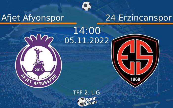 05 Kasım 2022 Afjet Afyonspor vs 24 Erzincanspor maçı Hangi Kanalda Saat Kaçta Yayınlanacak? 05 Kasım 2022 Afjet Afyonspor vs 24 Erzincanspor maçı Hangi Kanalda Saat Kaçta Yayınlanacak?