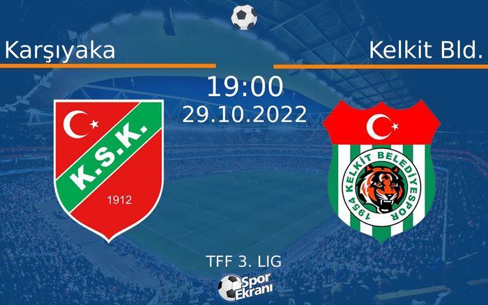 29 Ekim 2022 Karşıyaka vs Kelkit Bld. maçı Hangi Kanalda Saat Kaçta Yayınlanacak? 29 Ekim 2022 Karşıyaka vs Kelkit Bld. maçı Hangi Kanalda Saat Kaçta Yayınlanacak?