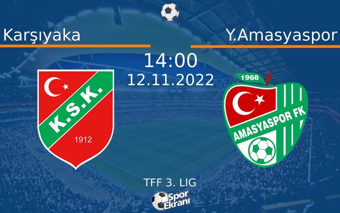 12 Kasım 2022 Karşıyaka vs Y.Amasyaspor maçı Hangi Kanalda Saat Kaçta Yayınlanacak? 12 Kasım 2022 Karşıyaka vs Y.Amasyaspor maçı Hangi Kanalda Saat Kaçta Yayınlanacak?