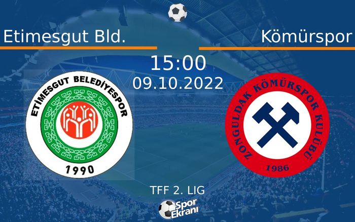 09 Ekim 2022 Etimesgut Bld. vs Kömürspor maçı Hangi Kanalda Saat Kaçta Yayınlanacak? 09 Ekim 2022 Etimesgut Bld. vs Kömürspor maçı Hangi Kanalda Saat Kaçta Yayınlanacak?