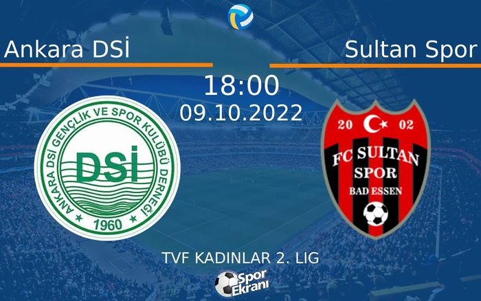 09 Ekim 2022 Ankara DSİ vs Sultan Spor maçı Hangi Kanalda Saat Kaçta Yayınlanacak? 09 Ekim 2022 Ankara DSİ vs Sultan Spor maçı Hangi Kanalda Saat Kaçta Yayınlanacak?