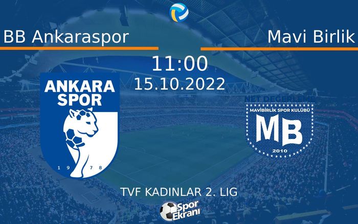 15 Ekim 2022 BB Ankaraspor vs Mavi Birlik maçı Hangi Kanalda Saat Kaçta Yayınlanacak? 15 Ekim 2022 BB Ankaraspor vs Mavi Birlik maçı Hangi Kanalda Saat Kaçta Yayınlanacak?