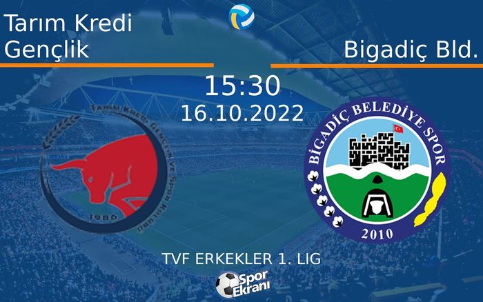 16 Ekim 2022 Tarım Kredi Gençlik vs Bigadiç Bld. maçı Hangi Kanalda Saat Kaçta Yayınlanacak? 16 Ekim 2022 Tarım Kredi Gençlik vs Bigadiç Bld. maçı Hangi Kanalda Saat Kaçta Yayınlanacak?